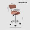ZFUCMAYL Liftable Saddle Stool with Back,Movable Ergonomic Stool,Saddle Chair with Pedal,Loading Capacity 330ibs,Suitable for Home Office Salon Shop(Color 3) view 3