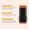 20g Full Coverage Foundation Stick with Contour Brush, 3-in-1 Sunscreen Anti-Wrinkle Contouring Stick, Long-lasting Natural Makeup Finish for All Skin Types (Dark) view 3
