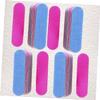 BAZEITFLOW 300pcs Nail Files for Natural Nails Professional Manicure Mini Wood Chip Files Double-Sided Sanding Block view 2