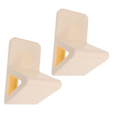Baluue 2pcs Bathroom Shower Footrest Pedal for Shaving Hotel Step Foot Rest for Pregnant Elderly Easy Install
