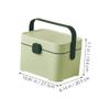 ARTIBETTER Portable Multi-functional Storage Box for Home Organization Capacity Makeup Vanity and Desk Organizer Visibility for Medical Supplies Crafts and More view 2