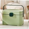 ARTIBETTER Portable Multi-functional Storage Box for Home Organization Capacity Makeup Vanity and Desk Organizer Visibility for Medical Supplies Crafts and More view 3