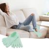 5-Toe Moisturizing Gel Socks for Women Men,Hydrating Foot Sleeves with Heel & Toes Care,Suitablefor Dry Cracked Heels view 4