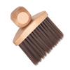 PACKOVE Neck Duster Brush Wooden Handle for Hair Cleaning Professional Hairdresser Tool for Salon Use Efficient Hair Removal for Clients Gentle Soft Bristles for Comfort view 1