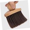 PACKOVE Neck Duster Brush Wooden Handle for Hair Cleaning Professional Hairdresser Tool for Salon Use Efficient Hair Removal for Clients Gentle Soft Bristles for Comfort view 4