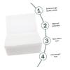 Baluue 1080pcs Non-Woven Fabric Makeup Remover Pads for Thin and Absorbent Facial Pads for Women for Makeup Application and Removal Random Style view 2