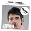 PartyKindom 1set Nose Hair Trimmer and Eyebrow Scissors Nose Hair Clipper with Design for Trimming Portable with Carry Case for Men Grooming view 3