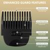 4 Pack Professional Guide Comb Hair Trimmer Guards Designed for Manscaped Lawn Mower 4.0, Replacement Trimmer Guards 8 Cutting Lengths from 1/8"-1/2" Inch for Manscaped 4.0 view 2