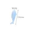 Gatuida 4pcs Dolphin Nail Brush Flexible Nail Surface Cleaning Tool Portable Manicure Instrument and Dust Removal Random Colors view 2
