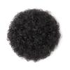 LPOCIKZADEC Messy bun hair piece, Short Afro Puff Synthetic Hair Bun Wig for Women & Kids, Kinky Curly,Hair bun wig(Light green) view 3