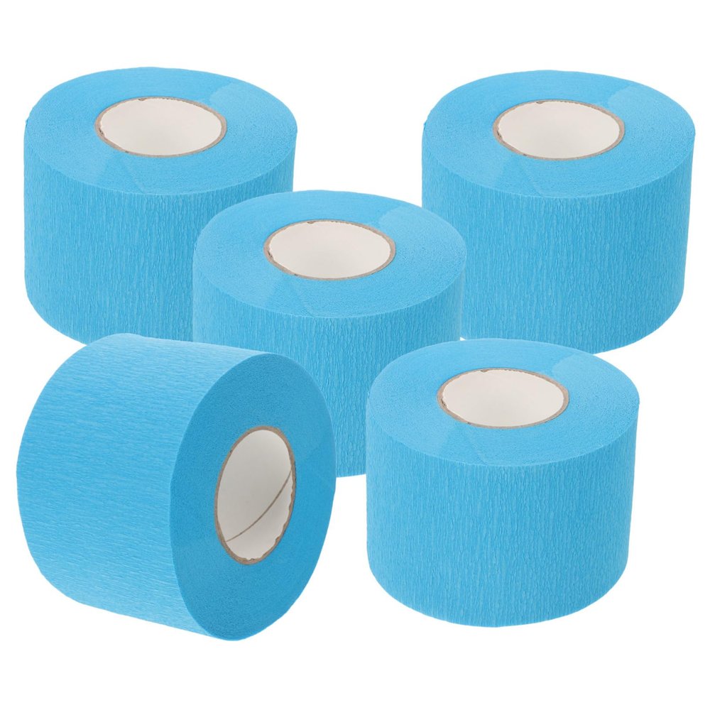 Healvian 5rolls Hairdressing Disposable Neck Strip Paper Barber Neck Wrap Hair Care Soft Comfortable Hair Styling Accessory