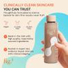 Fig.1 Clarifying Gel Cleanser Refill | AHA BHA Tea Tree Oil Formula for Oily & Sensitive Skin Face wash, Deep Pore Cleansing, Dermatologist Tested for Acne Prone, Vegan & Refillable Solution, 100ml view 4