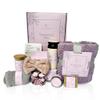 Self Care Gifts for Women 11 Piece, Womens Get Well Gifts for Mom Girlfriend Wife Daughter, Womens Spa Gifts Baskets With Bath Salts, Oatmeal Soap, Blanket, Encouraging Inspirational Gift Basket, Lav view 1
