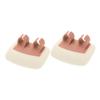 CALLARON 2pcs Nano Glass Foot Scraper Hair Remover Sturdy Callus Remover and Exfoliating Foot Care Tool for Dead Skin Home Hair Removal Travel-Friendly Design view 1