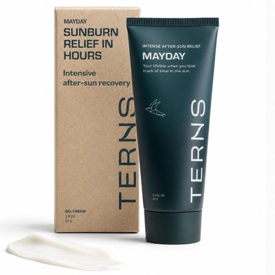 TERNS MAYDAY After Sun Lotion For Burn, Tightness, & Peeling Relief, 2.0 Oz