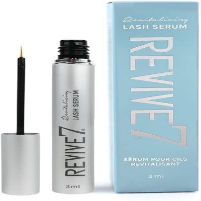 Original Revive7 Revitalizing Lash Serum for Eyelash Thickness - Eyelash Serum Brow Enhancer Eyelash Eyebrow - Lash Enhanced Formula for Longer, Full and Thicker Natural Eyelash, Made in Canada (3 ml)