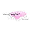 Healvian 3pcs Hair Perming Neck Tray Spill Salon Hair Washing Tray for Easy Dyeing and Straightening for view 2