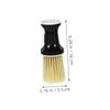 DECORNIJIA 3pcs Professional Neck Duster Brush for Barbers and Home Use Hair Styling Tool for Cleaning Loose Hair from Neckline and Ears User-friendly Design for Versatile Care view 2