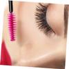 GALPADA 100pcs Disposable Eyelash Mascara Wands Applicator Makeup Brushes (Rose Red) for Eyelash Extensions and Makeup Application view 3
