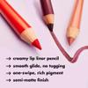 e.l.f. Cream Glide Lip Liner, Highly-Pigmented Pencil For Shaping & Sculpting Lips, Semi-Matte Finish, Vegan & Cruelty-Free, Espresso Martini view 2