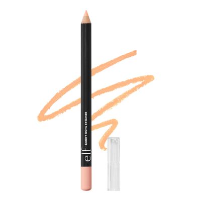 e.l.f. Smoky Kohl Eyeliner, Eye Pencil For Creating Long-Lasting, Bold, High-Pigmented Makeup Looks, Vegan & Cruelty-Free, Beige Flag