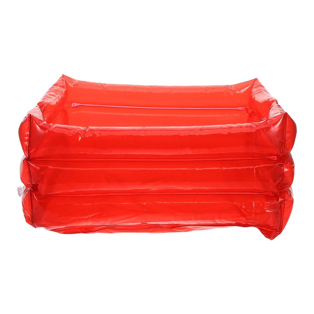 BRIGHTFUFU Outdoor Foot Soaking Basin Portable Foot Soak Collapsible Water Container Pool Entry Ladder