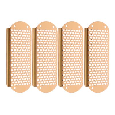 SHERCHPRY 4pcs Professional Foot File Callus Removal Tool Stainless Steel Pedicure Foot File for Dead Skin