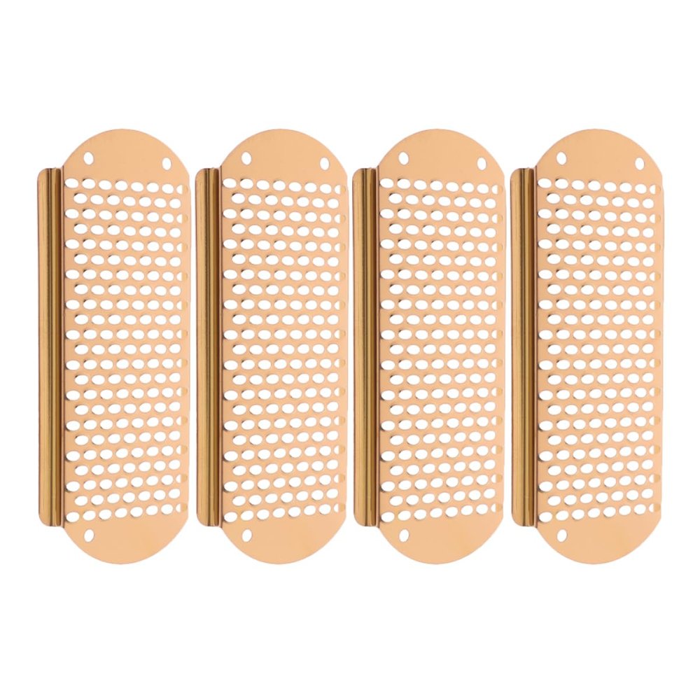 SHERCHPRY 4pcs Professional Foot File Callus Removal Tool Stainless Steel Pedicure Foot File for Dead Skin