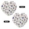 ZALAAUO Mothers Day Portable Travel Double-Sided Mirror Makeup Artist Hand Mirror Essential for Men and Women Strawberry view 2