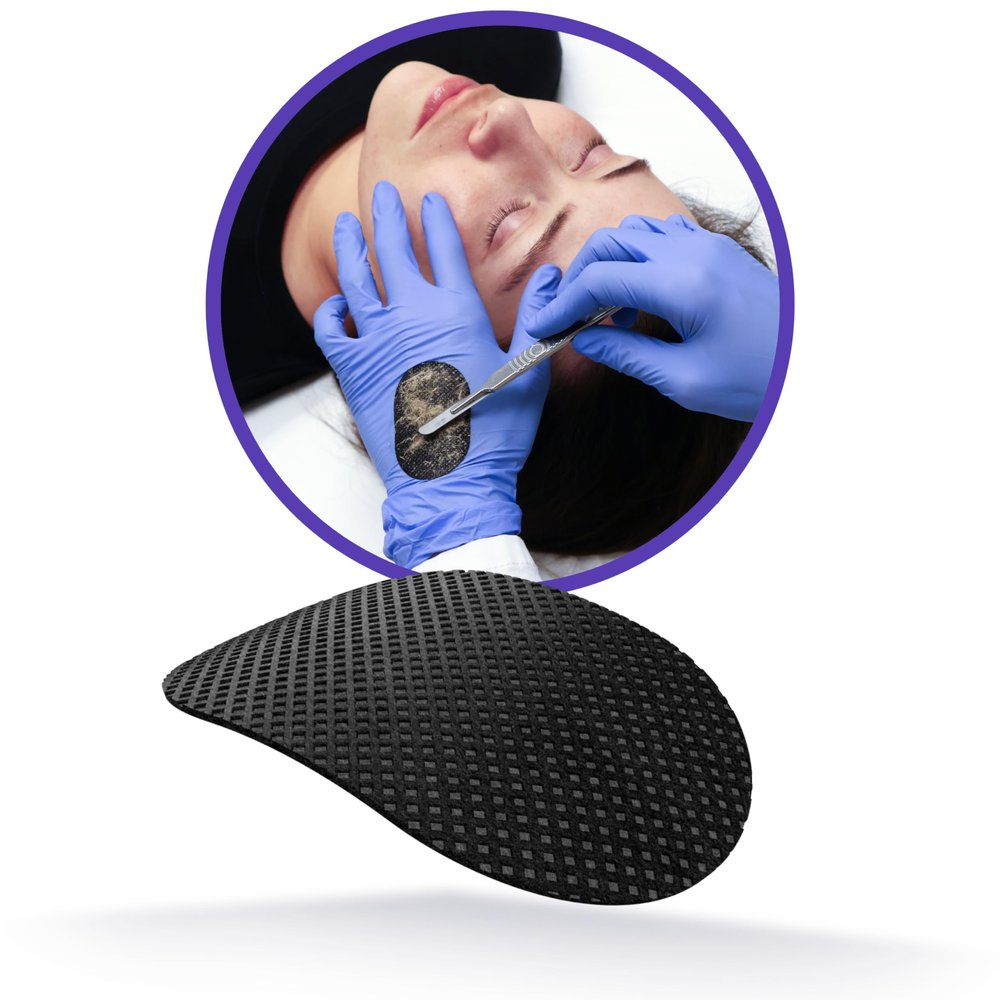 DermaPad for Dermaplaning, Premium Dermaplane Blade Wiping Pad, Esthetician Supplies, Case Multi-Pack