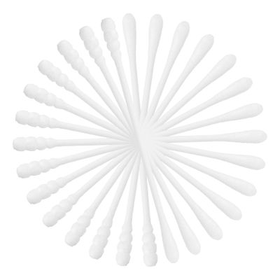 VALICLUD 200pcs Care Cotton Swabs with Dual-head Design for Makeup Crafts Wound Care Soft Absorbent Cotton Buds Convenient Storage Container