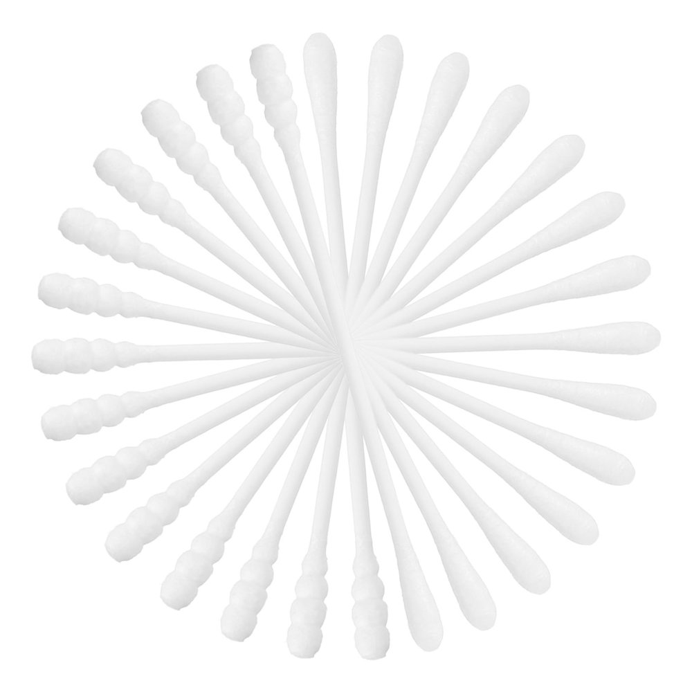 VALICLUD 200pcs Care Cotton Swabs with Dual-head Design for Makeup Crafts Wound Care Soft Absorbent Cotton Buds Convenient Storage Container