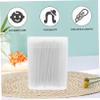 VALICLUD 200pcs Care Cotton Swabs with Dual-head Design for Makeup Crafts Wound Care Soft Absorbent Cotton Buds Convenient Storage Container view 4