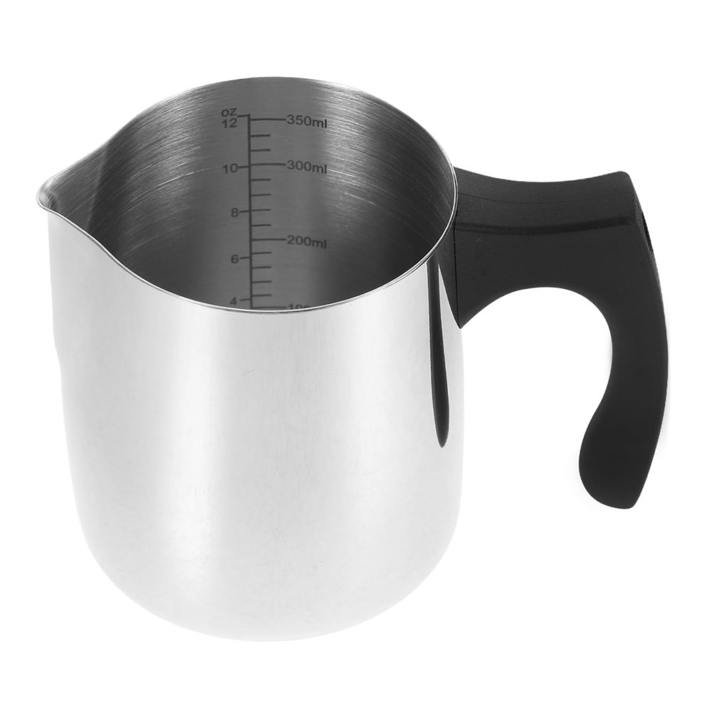 STOBAZA Wax Melt Containers Latte Art Cup Replacement Dish for Wax Warmer Pitcher Measurement Marks