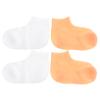VALICLUD 2pairs Exfoliating Socks Foot Scraper for Callus Removal Moisturizing Socks Spa for Women Men view 1
