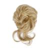 FYorbitH Hair Bun Hair Wig High-Resilience Elastic Band Easy Care Anti-Slip Breathable Dress Up Natural Look Heat-Friendly Chignon Wig for Party Scrunchies(Golden) view 1