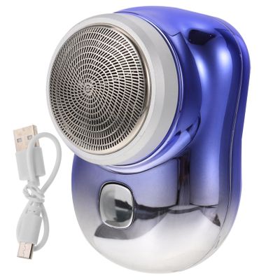 Ipetboom Electric Mini Shaver USB Rechargeable for Men Compact Design for Efficient Shaving Hair Cutting Gradient for Use