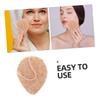 CALLARON 3pcs Gentle Facial Scrub Pads Makeup Remover Sponges Deep Cleansing Exfoliating for Women view 3