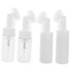 VALICLUD 4pcs Facial Cleansing Brush Makeup Bottle Deep Cleansing Manual Face Brush for Daily Skincare Routine Includes White and Bottles view 1
