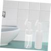 VALICLUD 4pcs Facial Cleansing Brush Makeup Bottle Deep Cleansing Manual Face Brush for Daily Skincare Routine Includes White and Bottles view 2