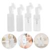 VALICLUD 4pcs Facial Cleansing Brush Makeup Bottle Deep Cleansing Manual Face Brush for Daily Skincare Routine Includes White and Bottles view 4