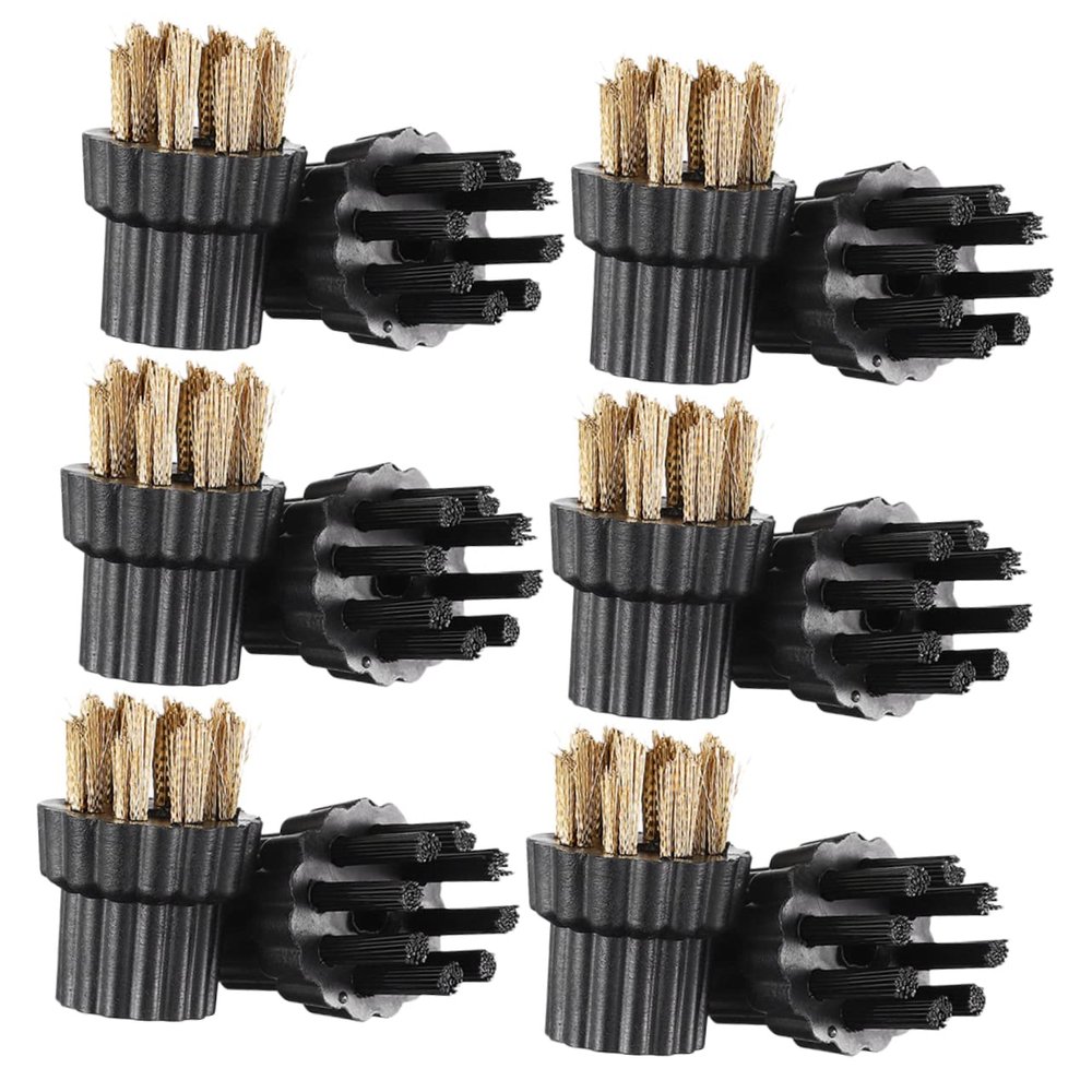 SHERCHPRY 12pcs Steam Cleaning Brush Industrial Household Cleaning Machine Accessories Brushes for Efficient Home Use