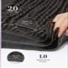 LUVME Invisible Clip ins Hair Extensions Deep Kinky Curly Real Human Hair Remy Hair Clip ins for Women, Natural Human Hair,24 inch 2 Pack 220g 12Pcs, Natural Black view 4