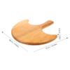 Abaodam Lid for Foot Soaking Tub Replacement Cover for Foot Basin Bucket Lightweight Wood Lid Convenient and Design for Home Use view 2