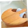 Abaodam Lid for Foot Soaking Tub Replacement Cover for Foot Basin Bucket Lightweight Wood Lid Convenient and Design for Home Use view 3