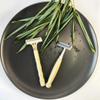 "Bamboo Reusable XOMO Razor Set for Men & Women  Includes 5 Razors view 2