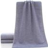 ABOOFAN 1Pc Gauze Cotton Towel Breathable Blue Face Cloth Soft and Absorbent Bath Towel for Home Dorm and Hotel Use for Daily Face Cleaning Care view 1