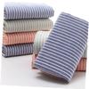 ABOOFAN 1Pc Gauze Cotton Towel Breathable Blue Face Cloth Soft and Absorbent Bath Towel for Home Dorm and Hotel Use for Daily Face Cleaning Care view 4