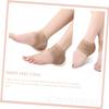 Ipetboom 2 Pairs of Heel Socks for Women and Men Soft Gel Heel Protectors Moisturizing and Comfortable Covers for Cracked Feet Toeless Design for Everyday Use view 2