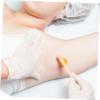 Healeved 100pcs Smooth Burr Wooden Wax Applicators Single Use Hair Removal Tool Eyebrow Waxing Sticks Nose Hair Wax Rod Body Waxing Rods Women Personal Care view 4